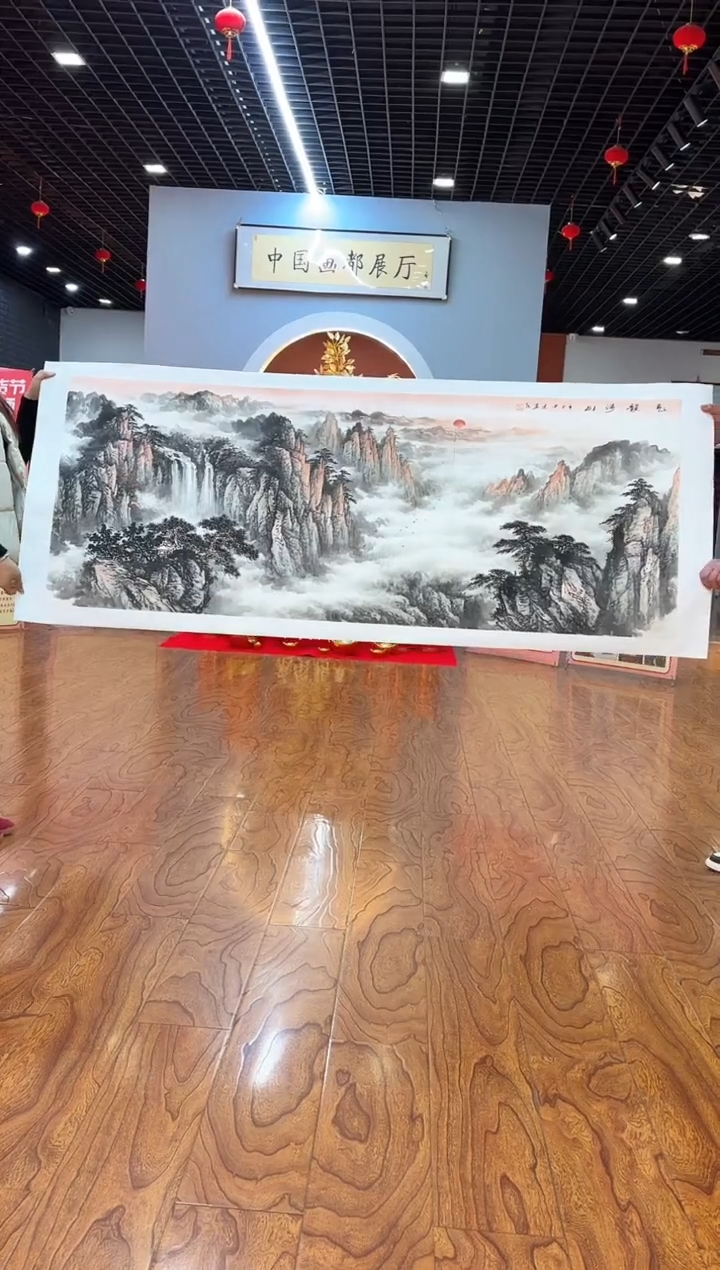 【闪购商品】国画周建真老师绘画作品23-27