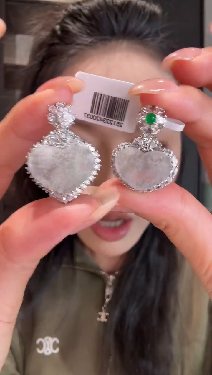 颈饰银S925镶嵌翡翠29多样性发其一