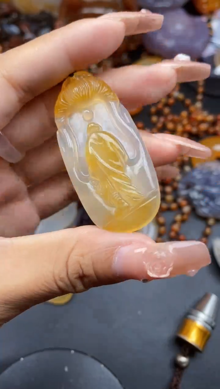 【闪购商品】玛瑙/玉髓颈饰未镶嵌ll