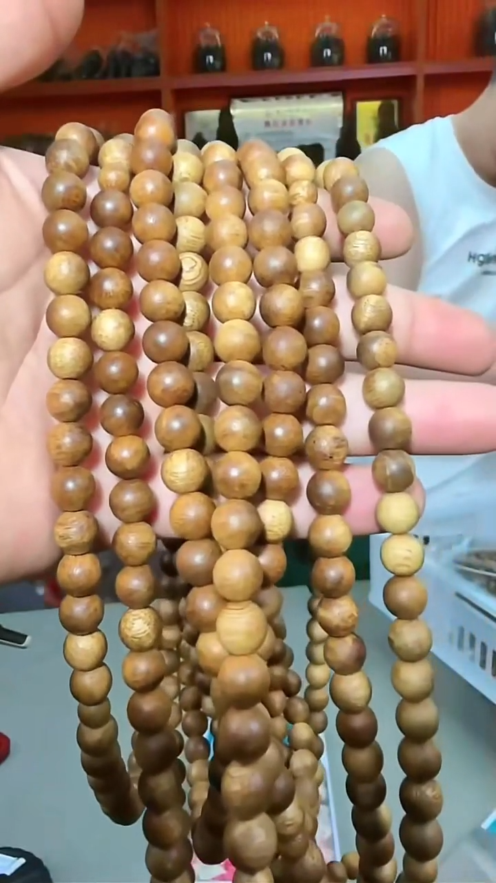 沉香手串48号长串黄油阁0.9多样性发一