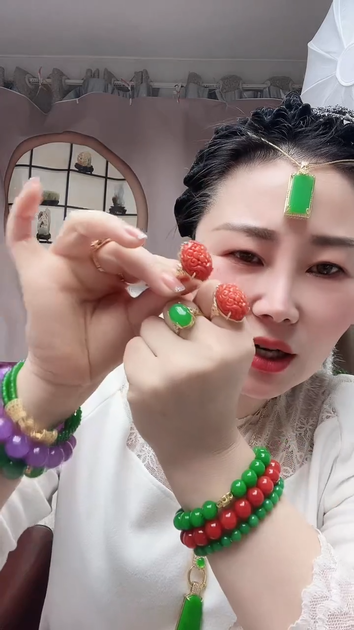 【闪购商品】查罗石戒指14K金镶嵌78号