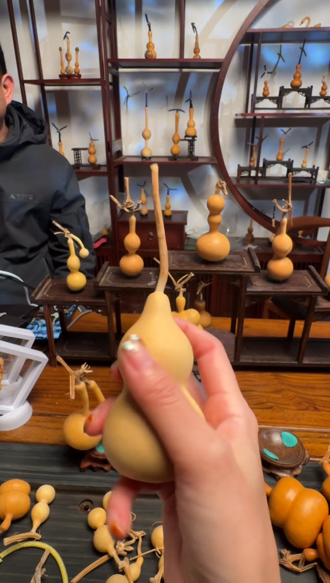 赵***楠八宝葫芦 文玩葫芦  葫芦杆子