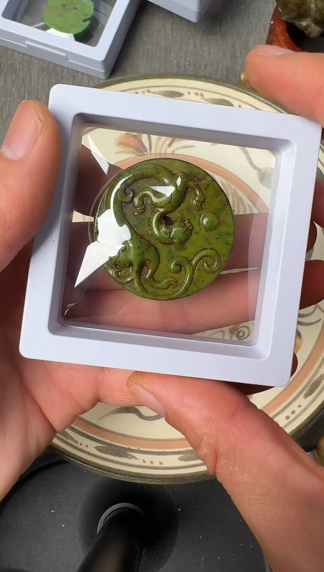 未镶嵌和田玉把件88888