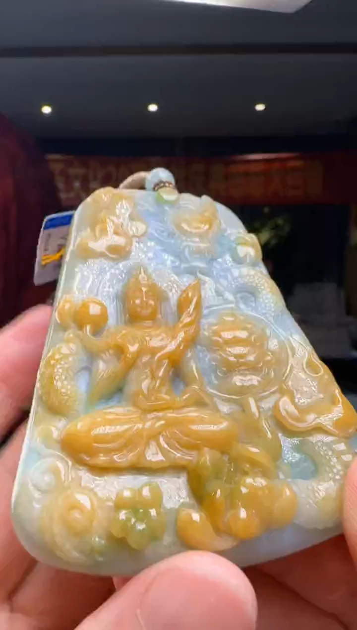 翡翠未镶嵌颈饰DY@@960Q3J16173