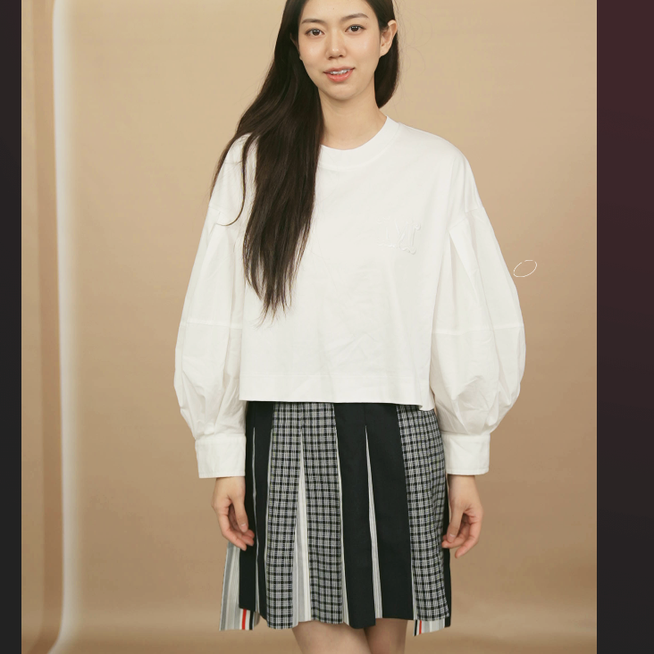 95新 MaxMara 长袖短上衣165白色/250910XXW3Q07