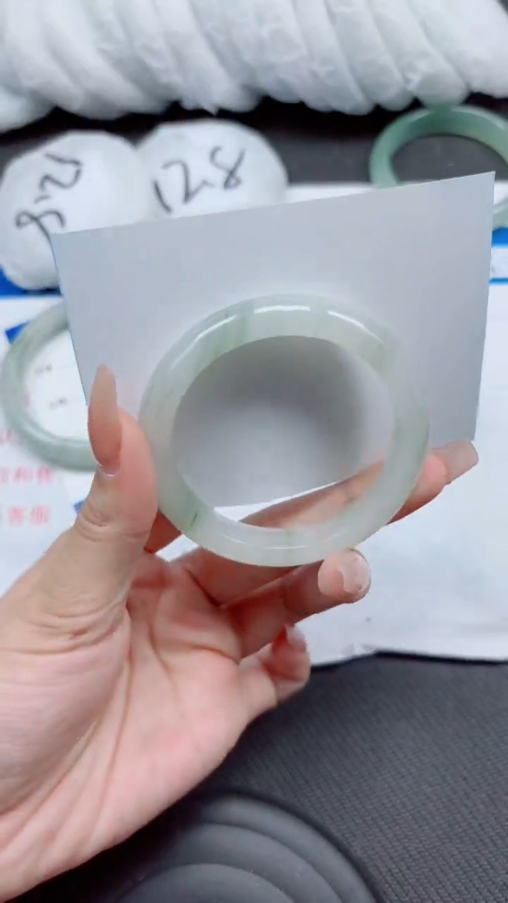 石英质玉手镯未镶嵌A65-52.53