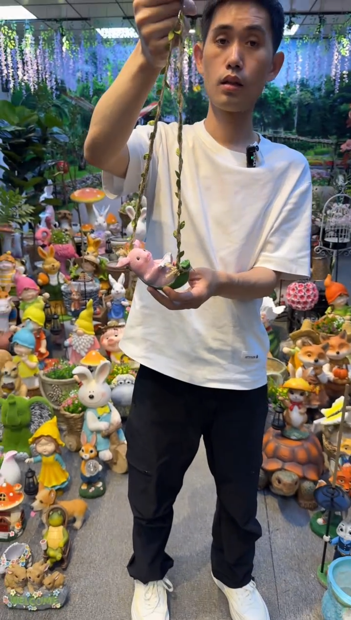 无花朵花园庭院摆件&00&