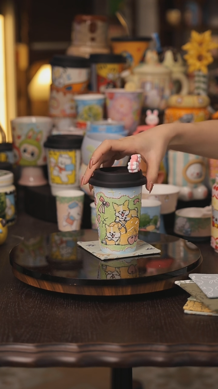景德镇釉下彩绘设计师款式陶瓷