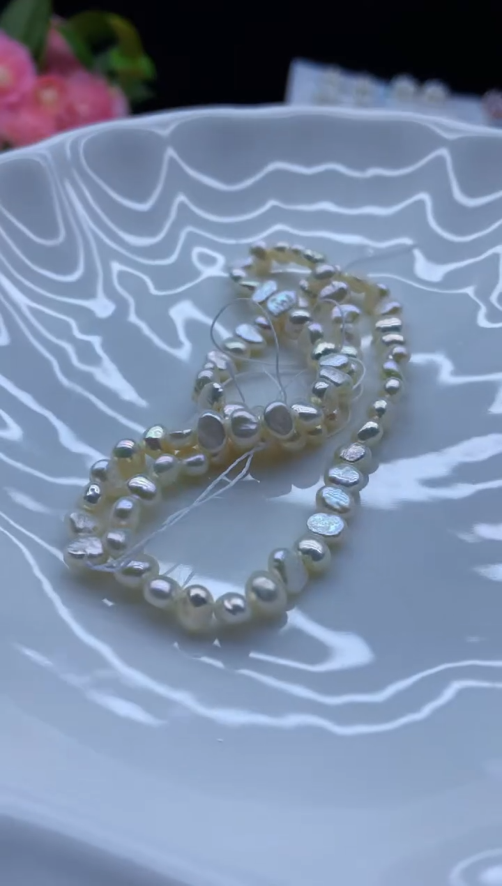 【闪购商品】淡水珍珠颈饰未镶嵌淡水珍珠项链