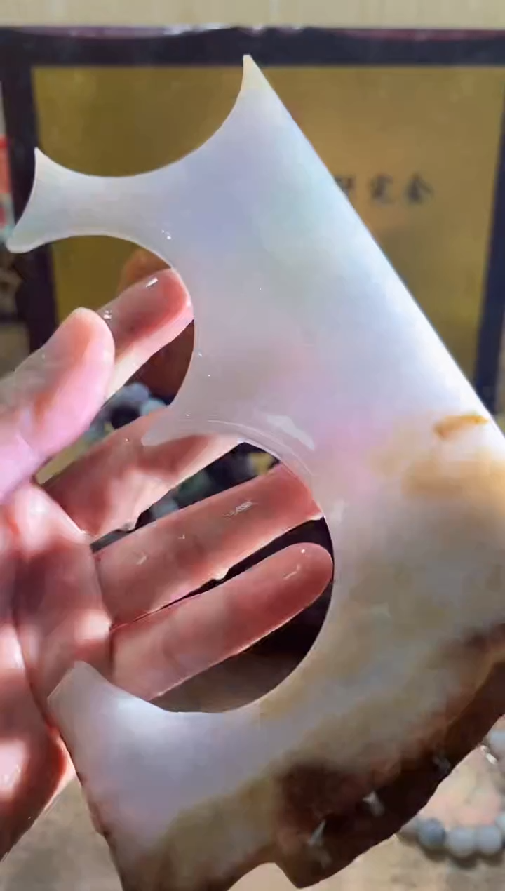 未镶嵌挂件翡翠A货常星7935