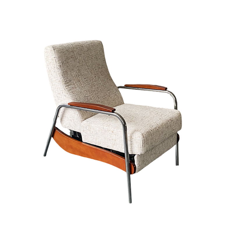 躺岛单人椅｜懒人沙发布艺休闲单人洽谈椅客厅卧室