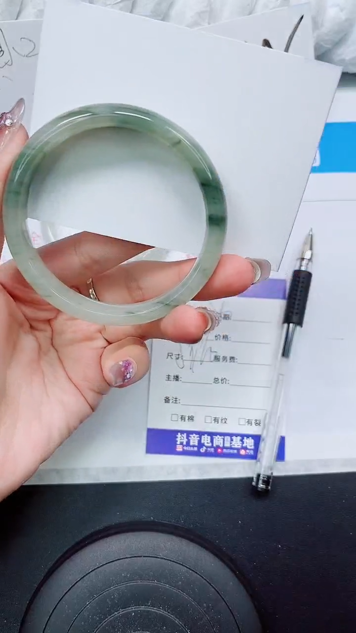 【闪购商品】石英质玉手镯未镶嵌S226-59/60