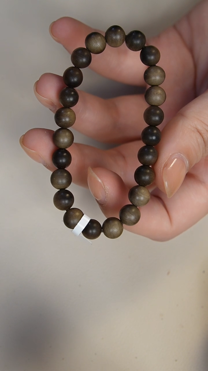 【闪购商品】檀香木手串/手链阴沉老山檀香0.8圆珠多样式发其一