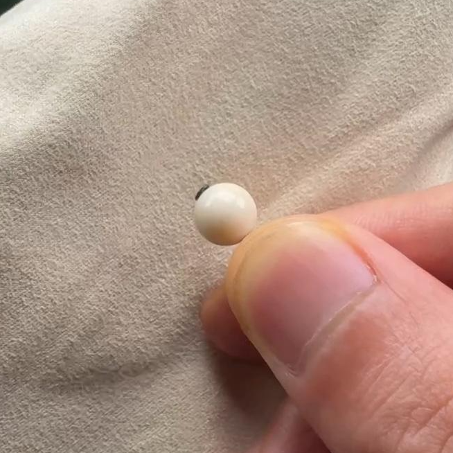 天然红珊瑚圆珠配饰8.2mm
