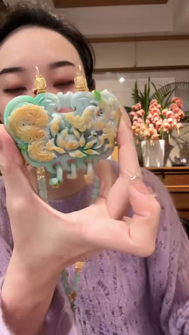 【闪购商品】翡翠颈饰未镶嵌国风