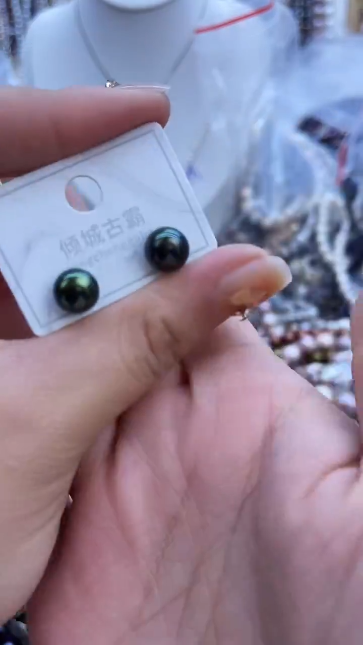 【闪购商品】淡水珍珠耳饰未镶嵌950