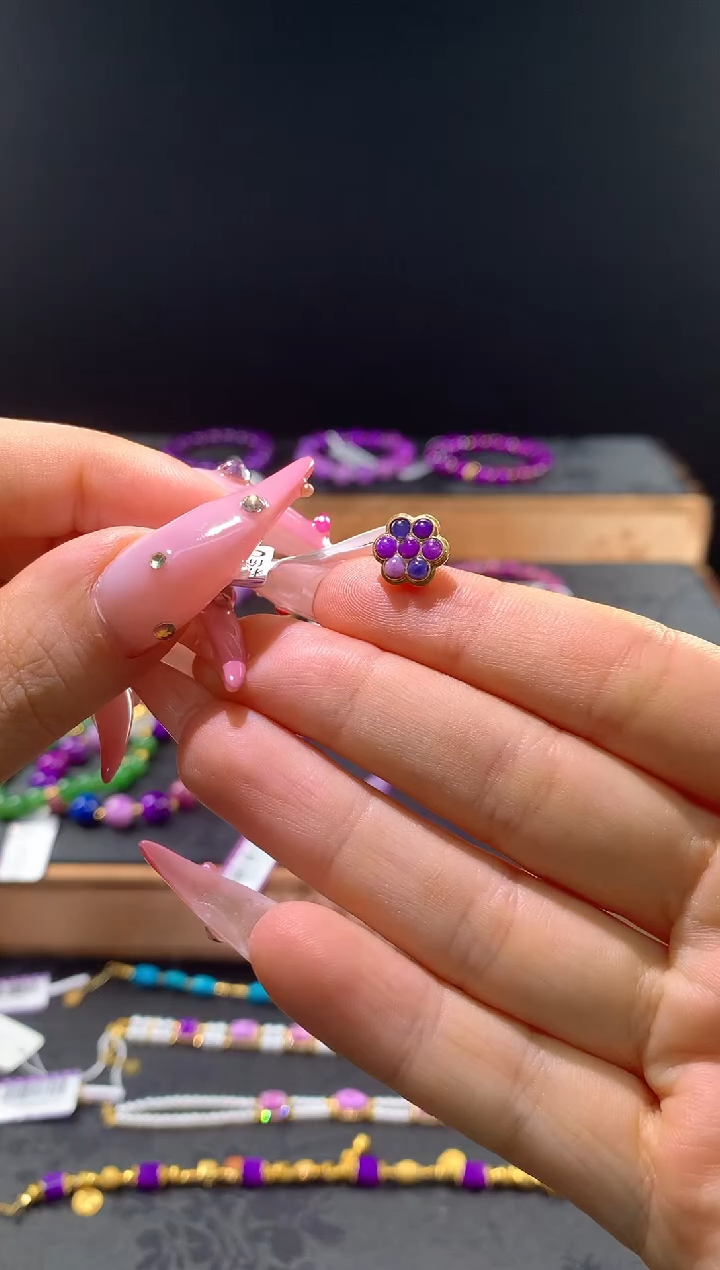 苏纪石（舒俱来）18K金镶嵌.提溜