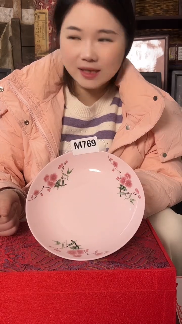 摆件陶景德镇陶瓷摆件M769