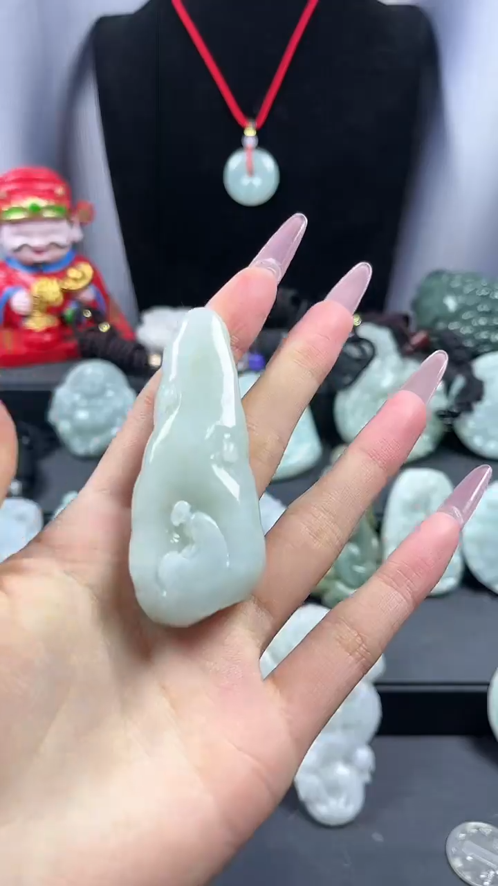 【闪购商品】翡翠颈饰未镶嵌悟道