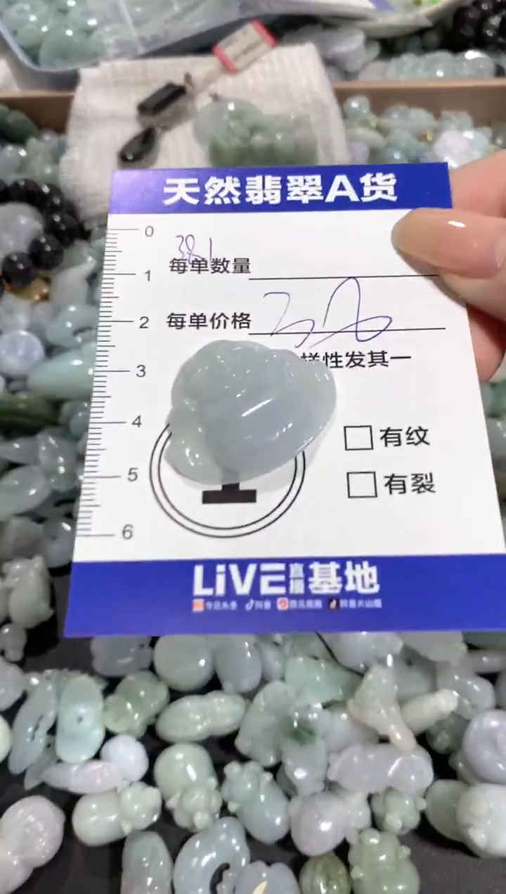 颈饰未镶嵌翡翠天然翡翠A货批量多样性发一件