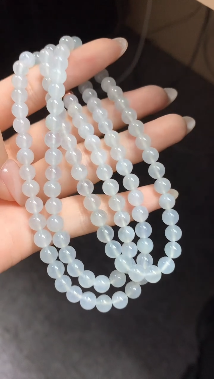 【闪购商品】翡翠项链未镶嵌珠链|4150+415