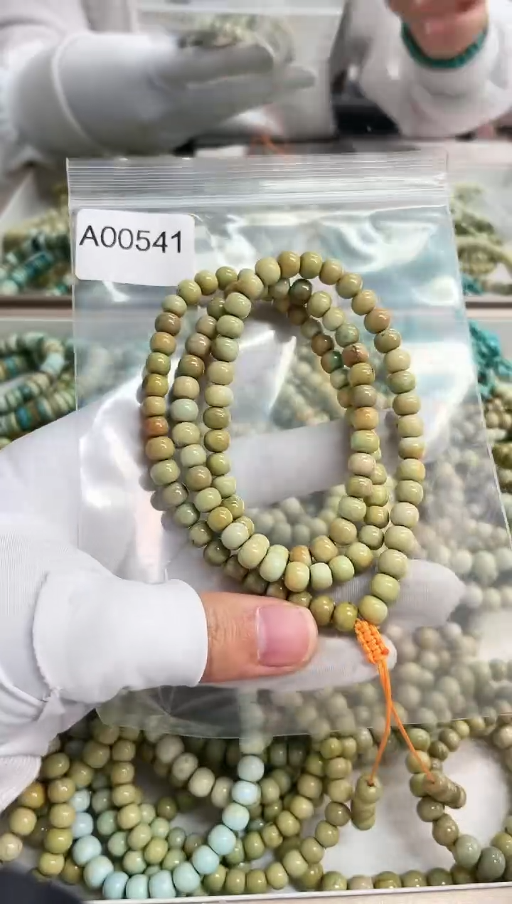 【闪购商品】绿松石珠宝奇石未镶嵌6mm+