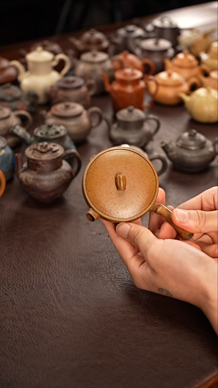 茶壶紫砂知足侧把90cc