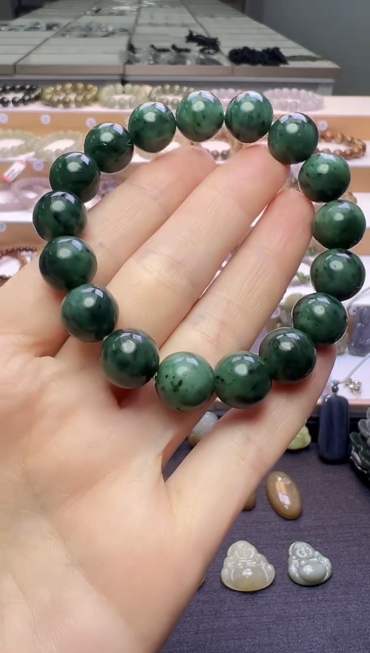 颈饰未镶嵌和田玉236号链接卡12mm