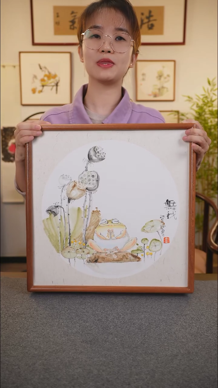 横款鹿鸣现代美术馆-张志城老师作品