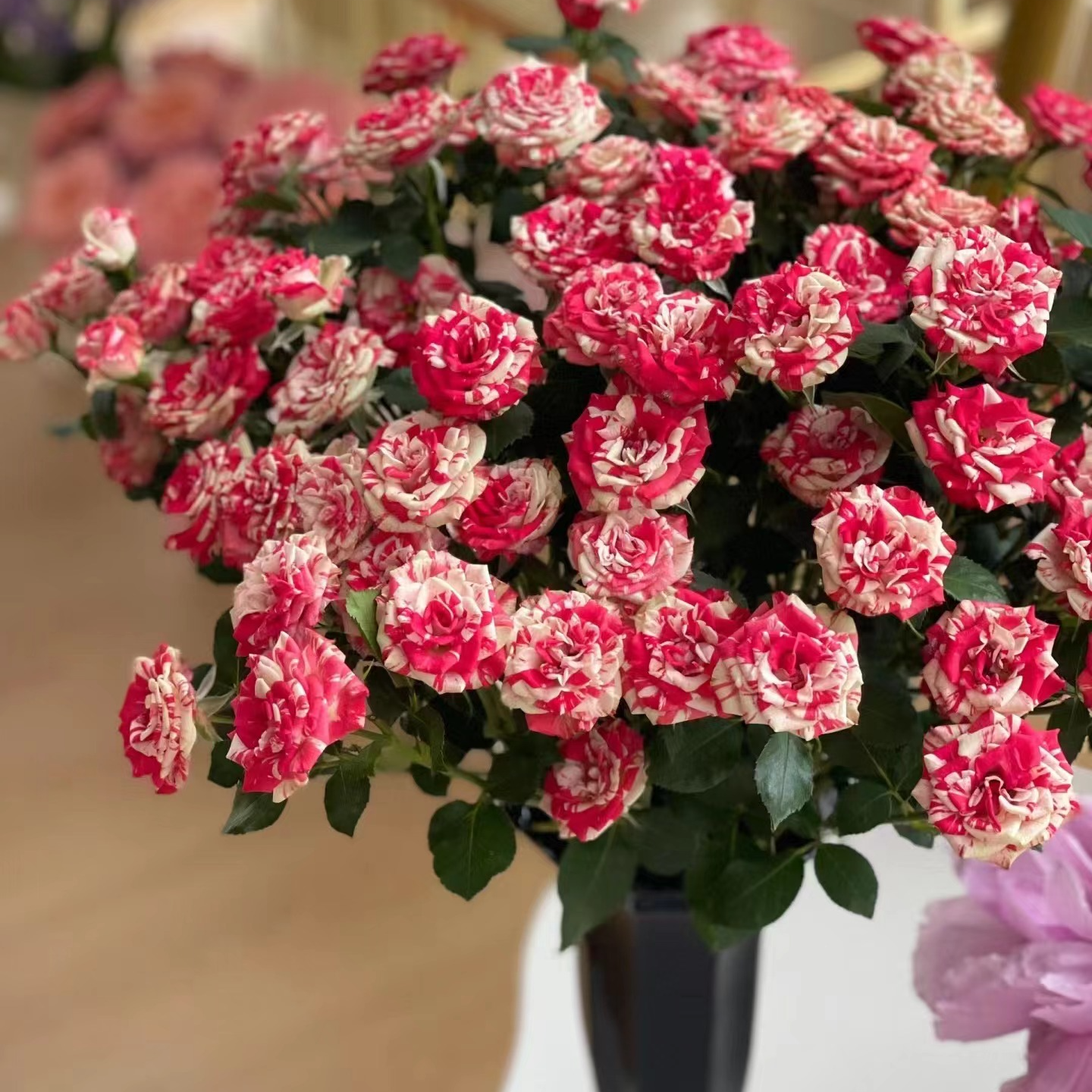 【大聪明卖花】梦幻水晶多头玫瑰-任意2单鲜花包邮发货后不支持退款