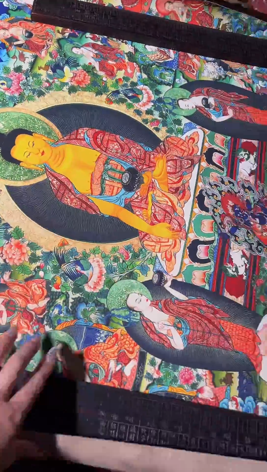卷轴画东东唐卡tk16