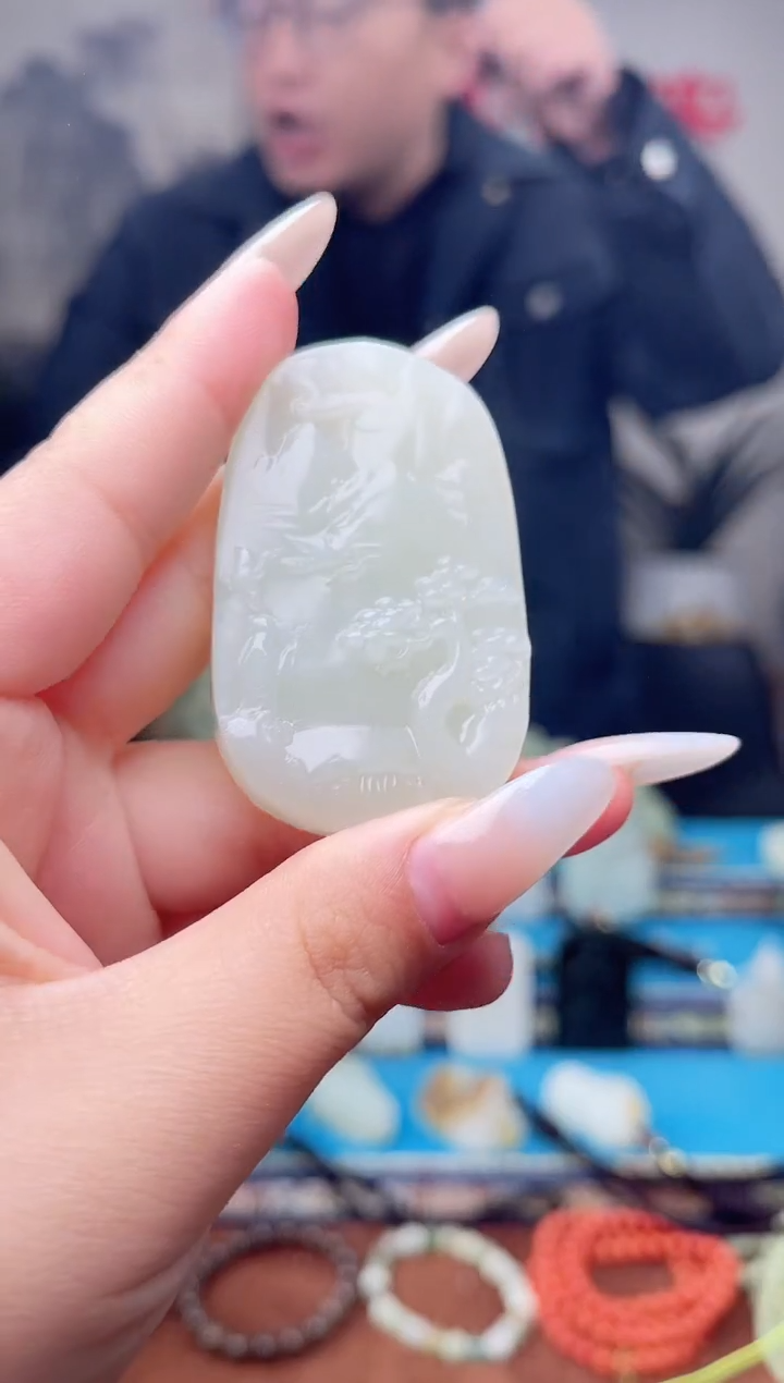 【闪购商品】和田玉挂件未镶嵌1