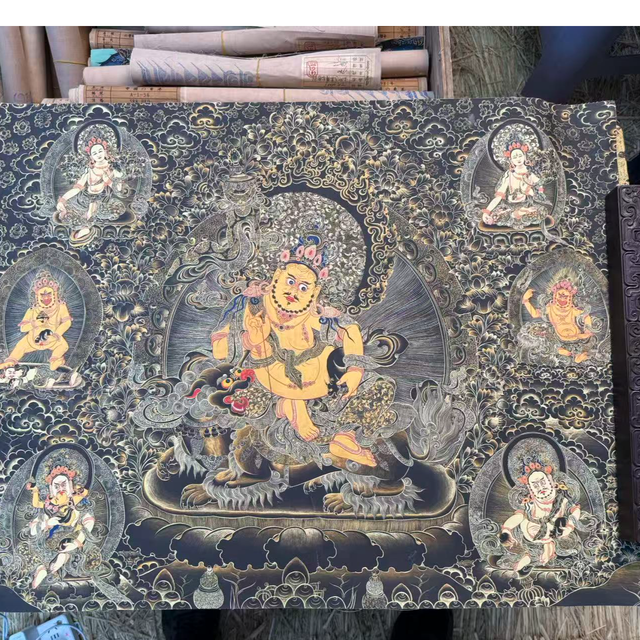 高货唐卡  财宝天王 干揍完啦 !   !   !  !