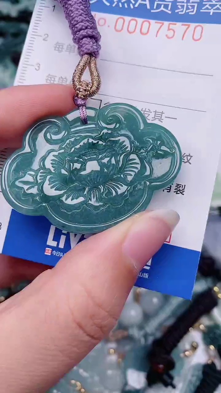 【闪购商品】翡翠未镶嵌颈饰00007570