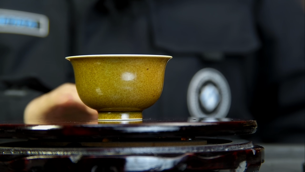 【闪购商品】鳝鱼黄色主人杯原矿釉