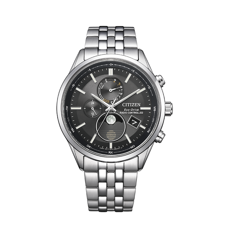 Citizen/西铁城光动能潮流百搭月相男士男款腕表BY1030-50E