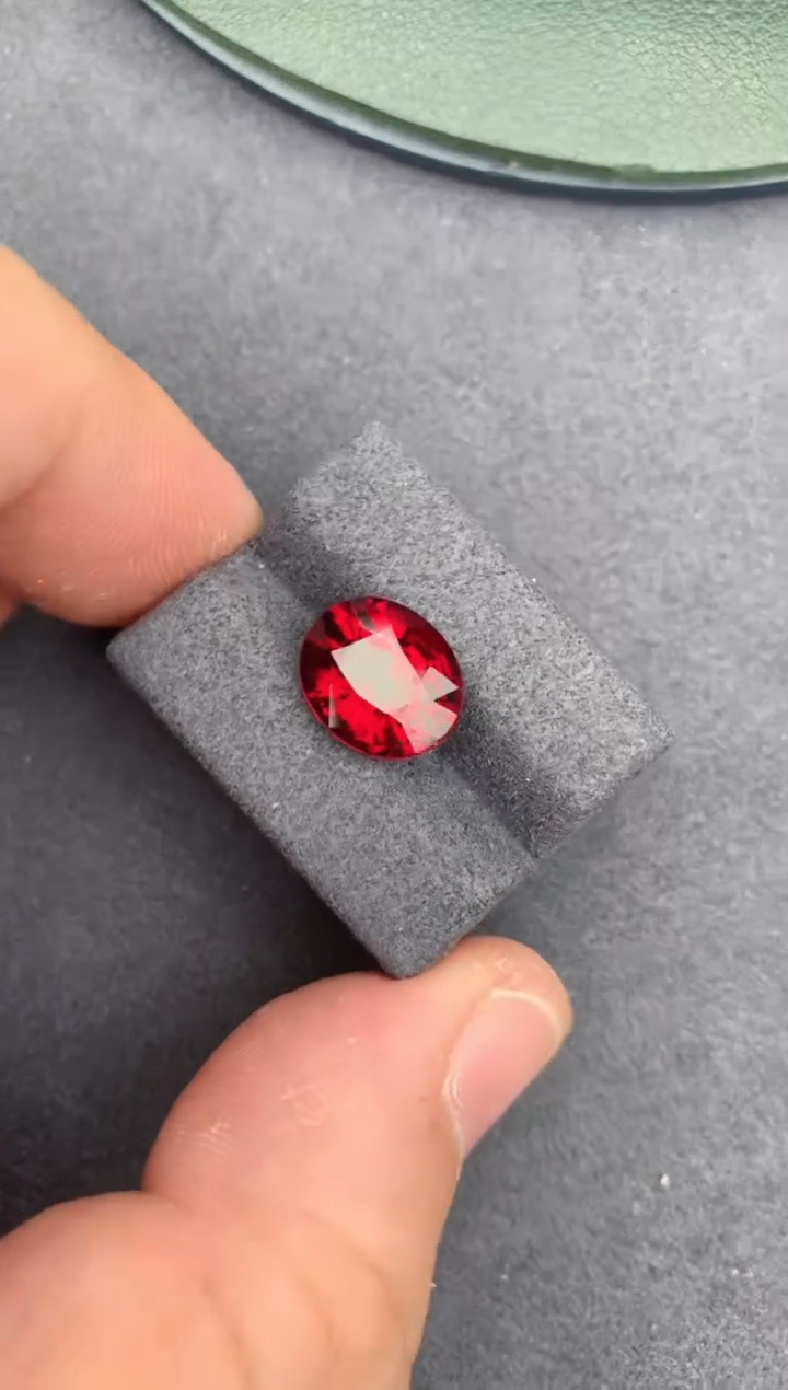 【闪购商品】碧玺裸石未镶嵌4ct  卢比来碧玺