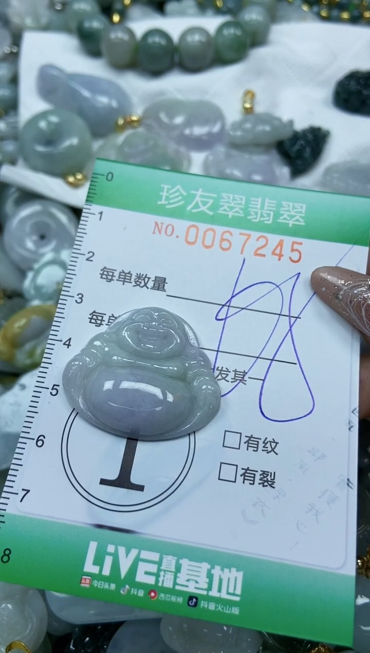 【闪购商品】翡翠颈饰未镶嵌闪购商品0067245