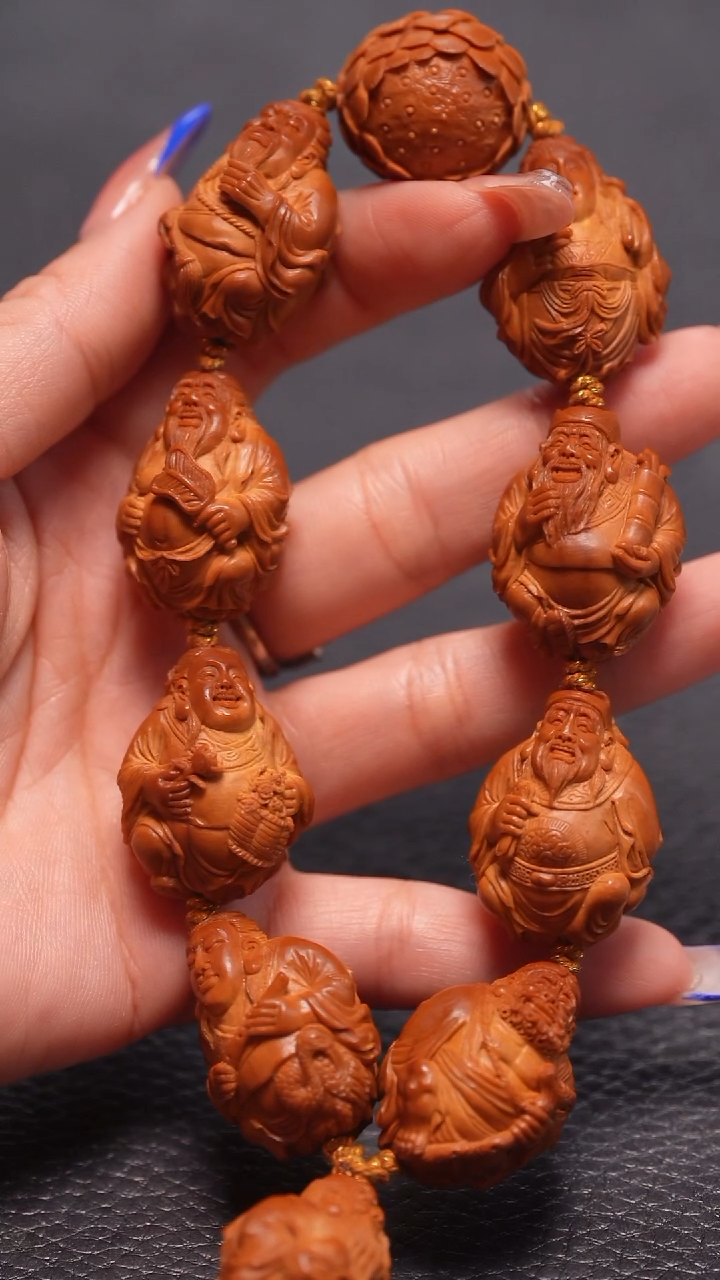 手串橄榄核2.3/八仙祝寿