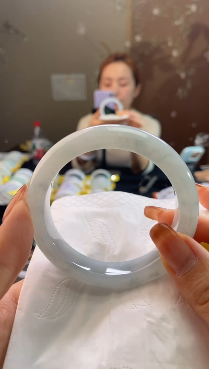 未镶嵌手镯翡翠56.4圈口t