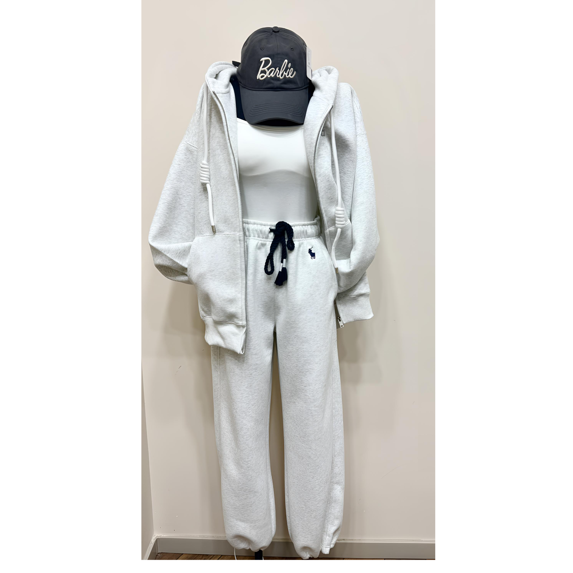 休闲卫衣秋冬套装百搭宽松