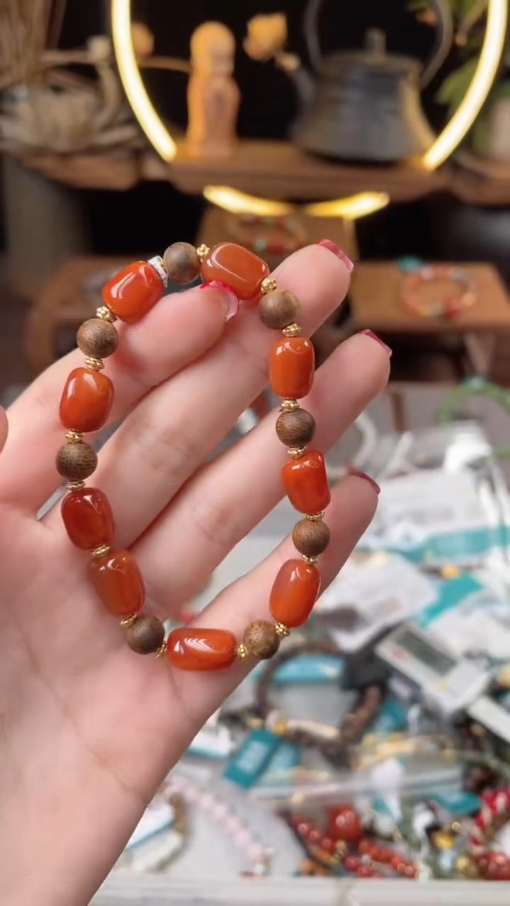 【闪购商品】南红玛瑙手饰未镶嵌@@B921C016099