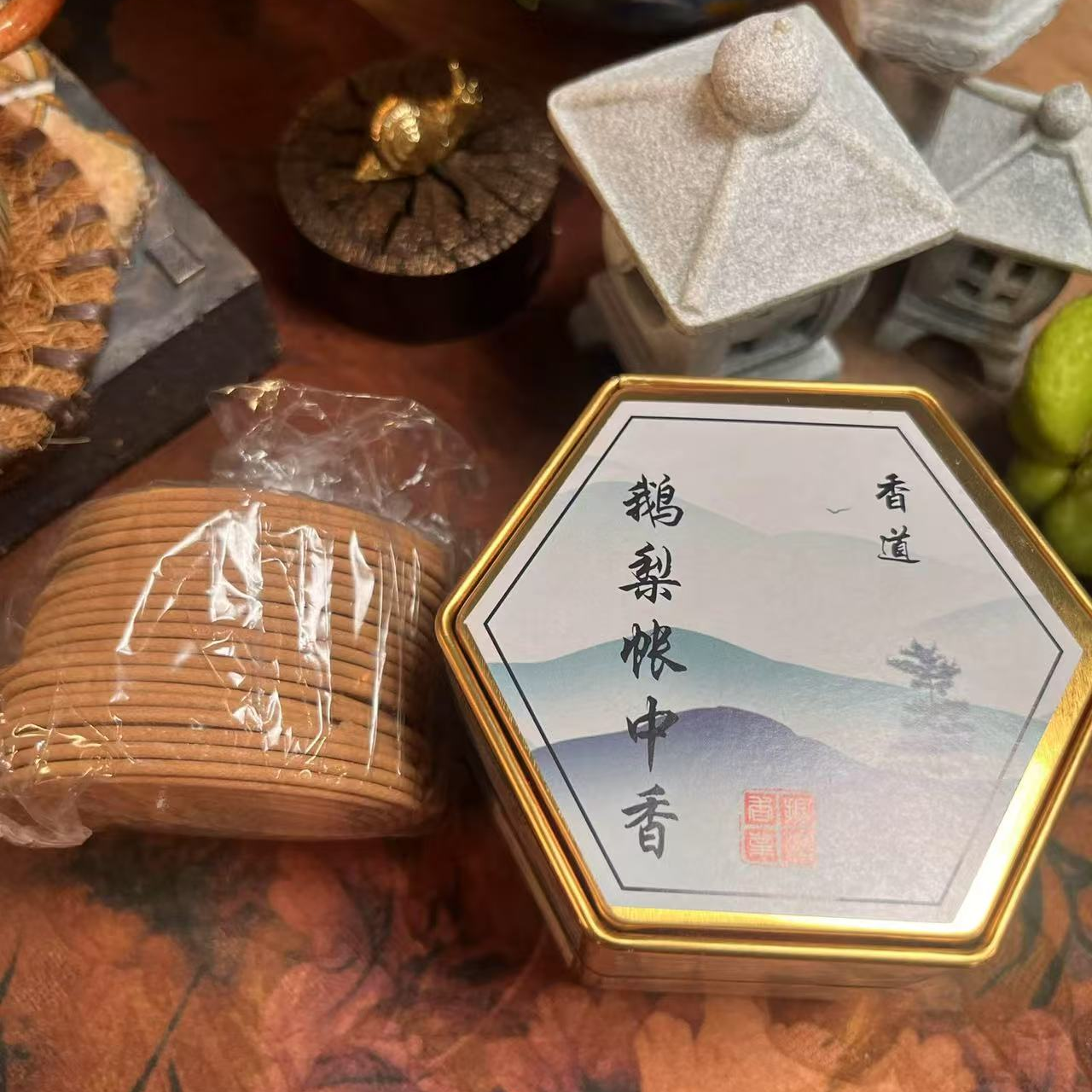 鹅梨帐中香盘香ys237
