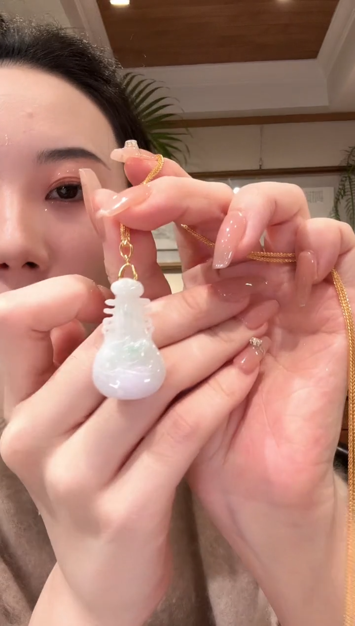 【闪购商品】翡翠颈饰未镶嵌国风