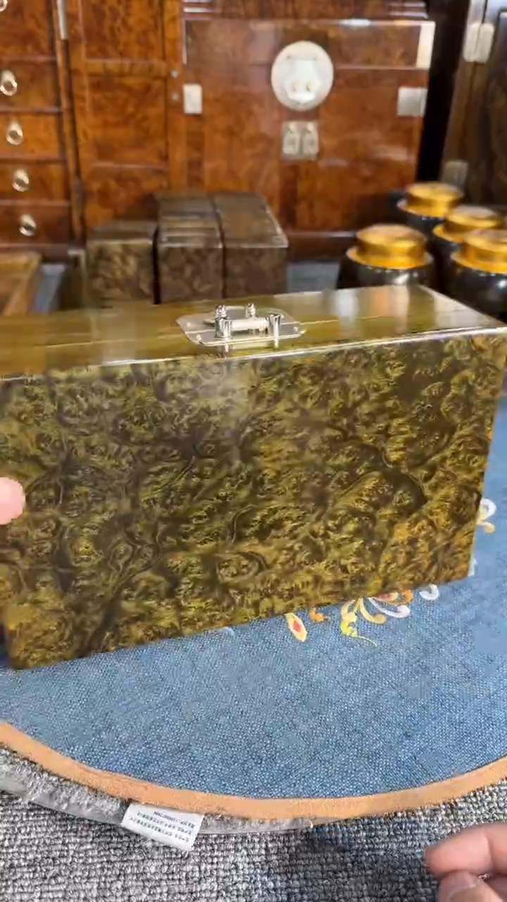 【闪购商品】乌木类成套家具阴沉首饰盒（大师工）    s7