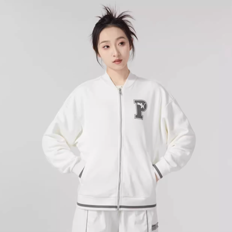 PUMA/彪马秋季女子休闲运动宽松防风夹克外套 678719-65-01