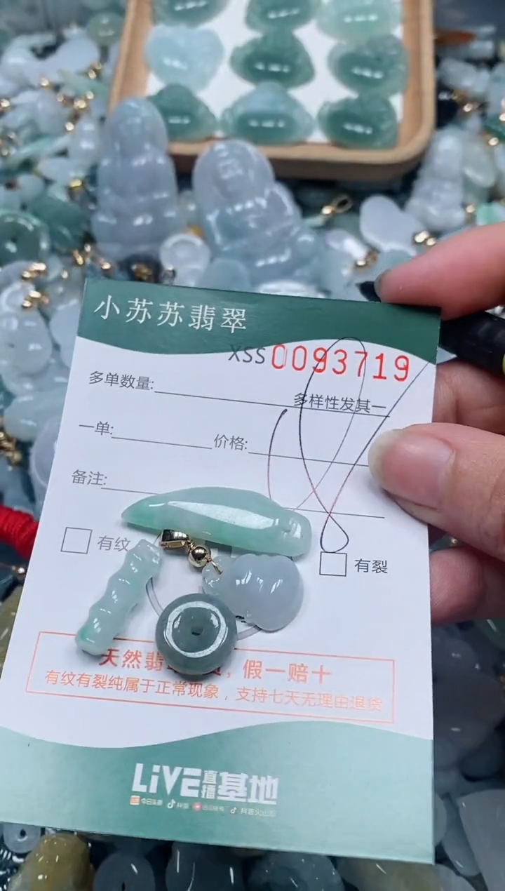 【闪购商品】翡翠颈饰未镶嵌闪购商品0093719