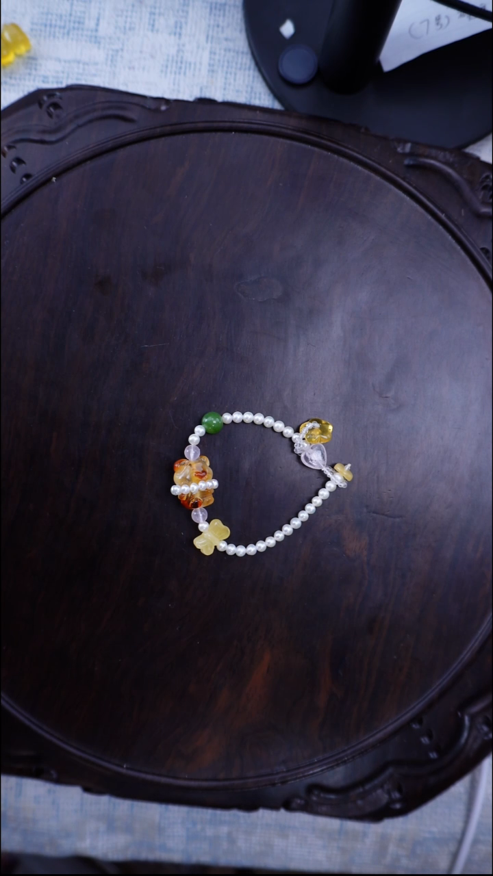 琥珀颈饰未镶嵌12.13日 41号链接 多样性发