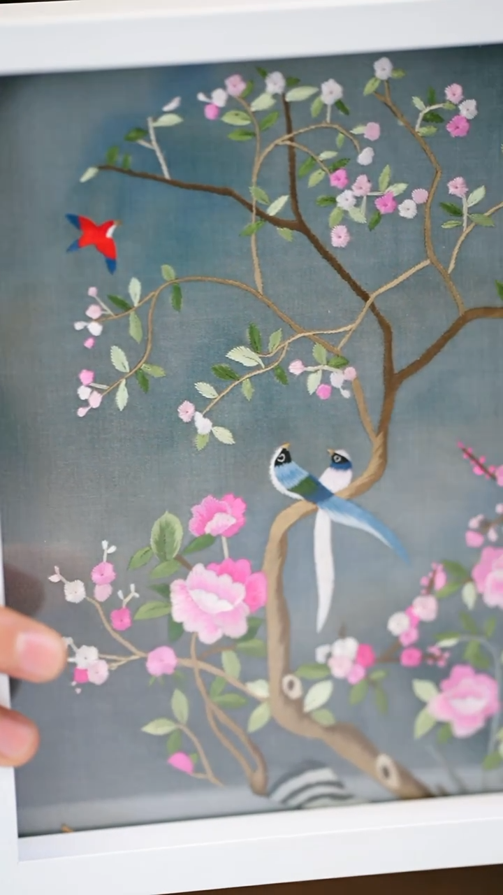 织绣秋*梦L91黔东南苗族刺绣