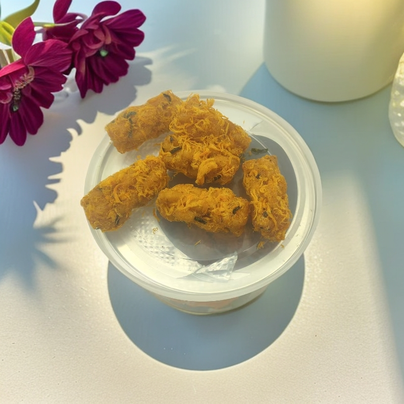 海苔肉松麻花   